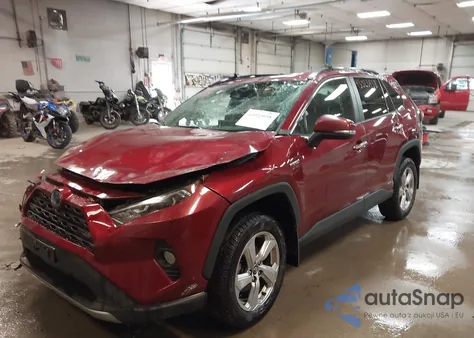 2020 Toyota Rav4 Hybrid Limited from USA, damaged, VIN 4T3D6RFV2LU005286
